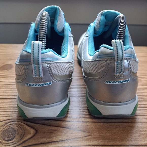 Skechers Revv Air Cross Trainer Sz 10 Wht B (SN 12266) Running shoes - Picture 6 of 12